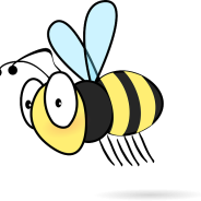 cartoon bee